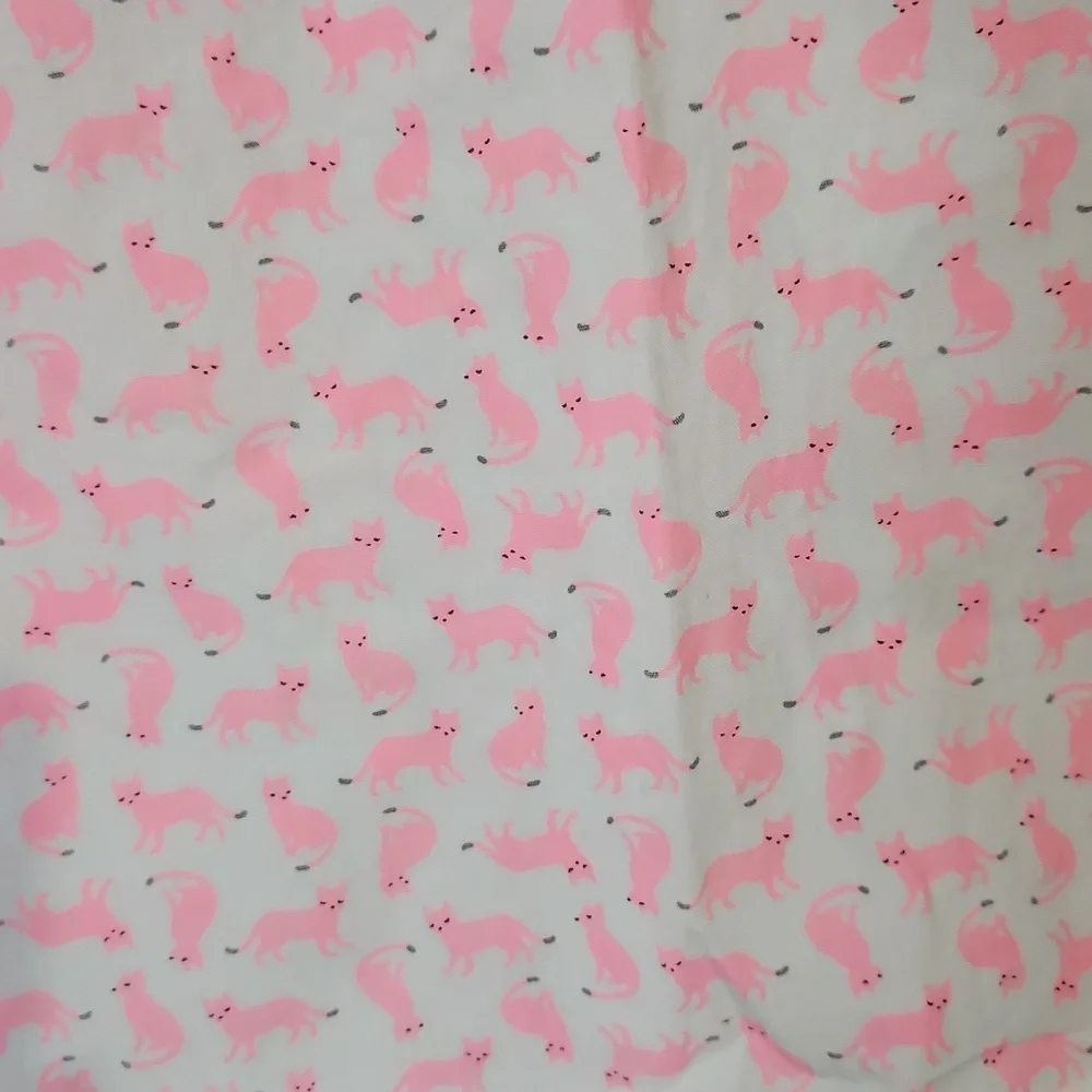 Carter's Pink Patterned Cat Long Sleeve Shirt